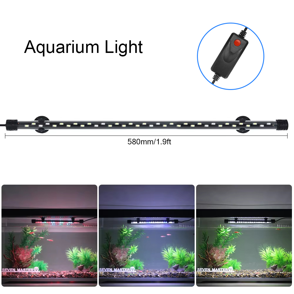 Aquarium Plant Substrate - 58 ซม.Aquarium Light LED Plant Grow