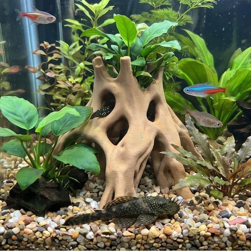 ต้นไม้Trunk DriftwoodถังปลาDri - Aquarium Driftwood บทวิจารณ์และราคา