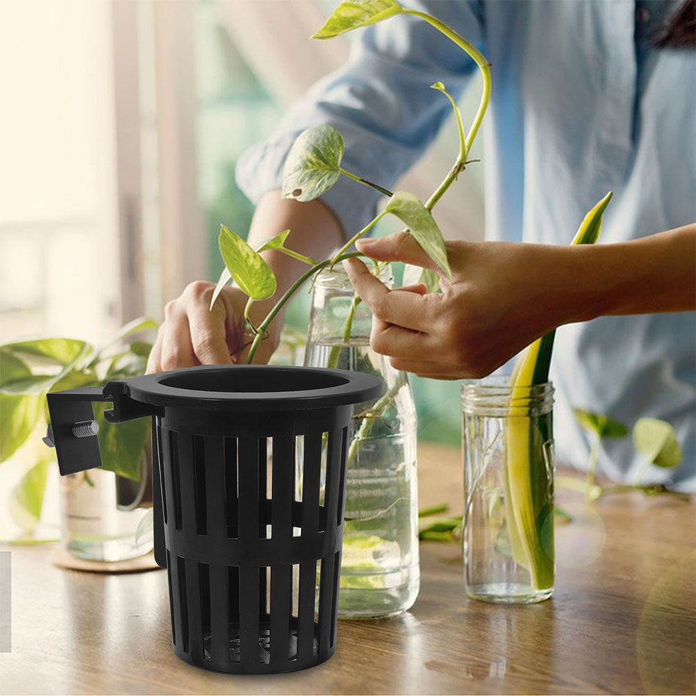 6 ชิ้น ตะกร้าปลูกพืชไฮโดรโปนิก - Aquarium Plant Holder บทวิจารณ์และราคา