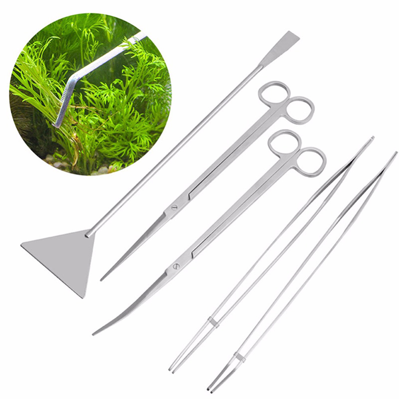 ชุดเครื่องมือดูแลตู้ปลาแบบมืออ - Live Plant Aquarium บทวิจารณ์และราคา