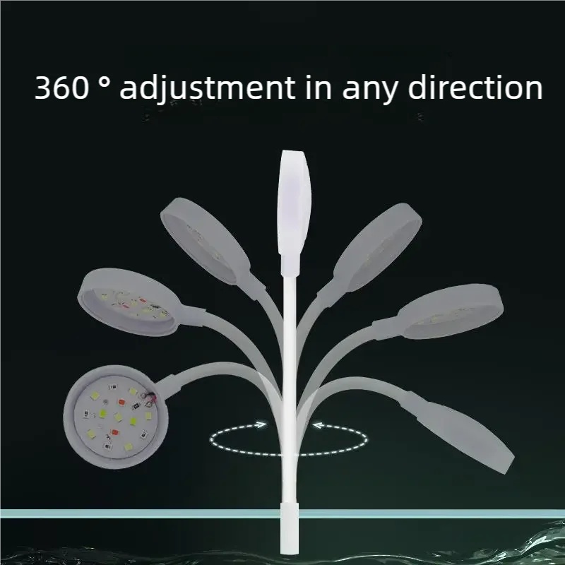 ไฟ LED แบบหนีบสำหรับตู้ปลา 3W  - Aquarium Plant Light บทวิจารณ์และราคา